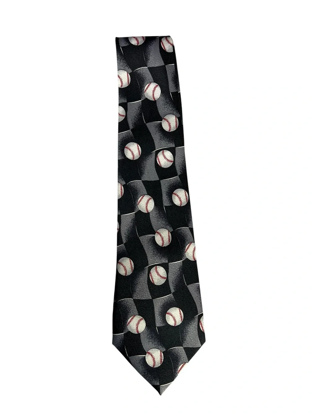 Vtg Brothers Trading Co Baseball Novelty Tie